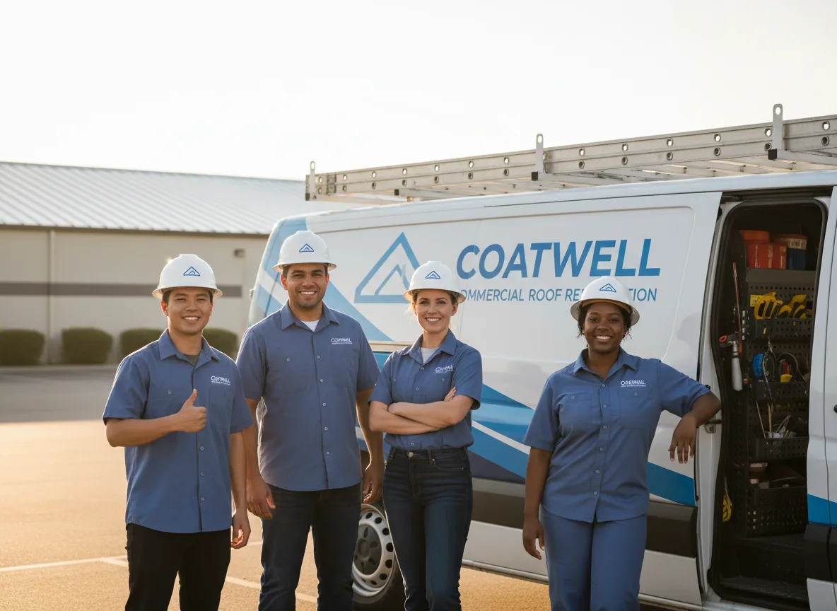 Commercial roof coating company in Middleton, MA